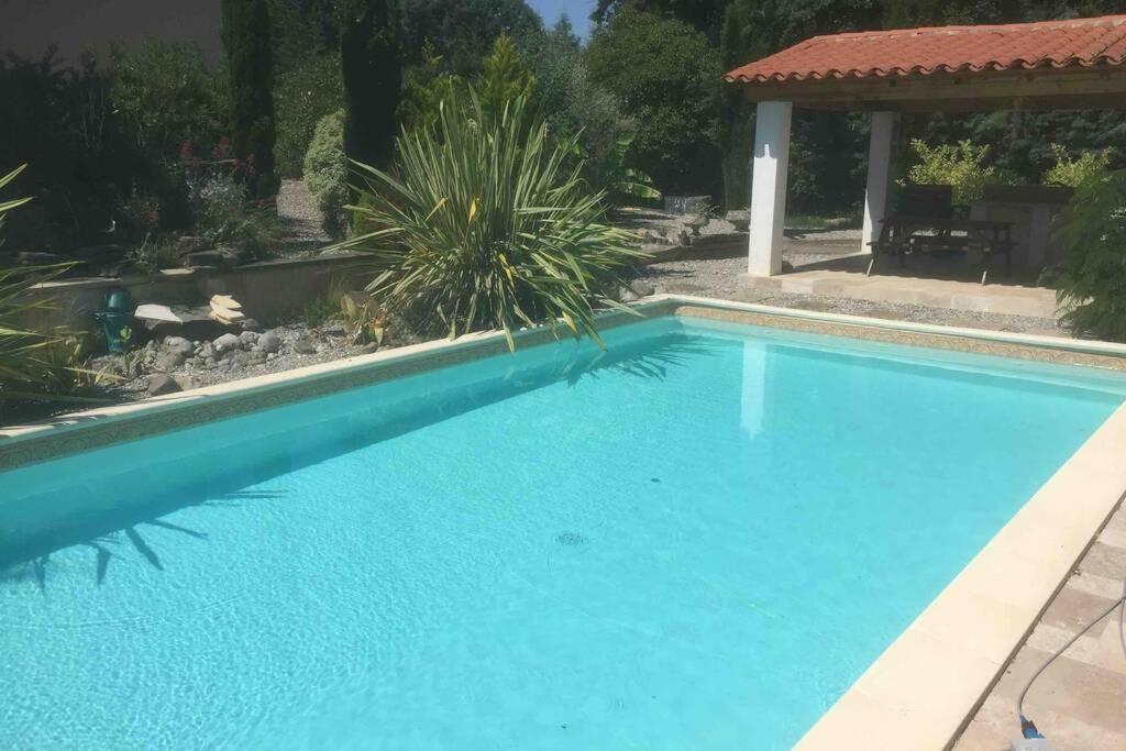 Peaceful 3 Bedroom 8 Person Ground Floor Apartment With Large Private Heated Pool La Digne-d'Amont Exterior photo